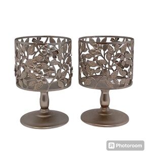 🦄 Pair of Bath & Body Works Candle Holders